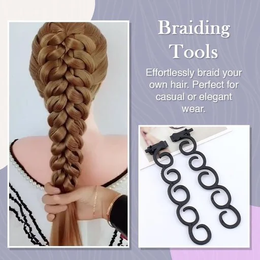 Twist Plait Hair Braiding Hairdressing Tools – Bravo Goods