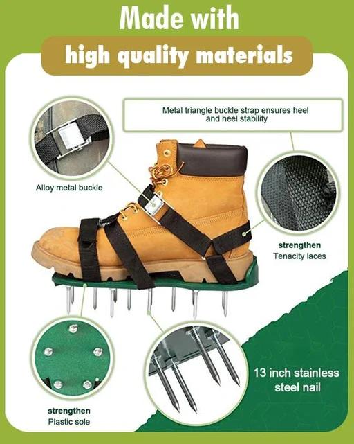 Walk and Grow Lawn Aerators Shoes