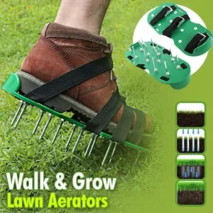 Walk and Grow Lawn Aerators Shoes