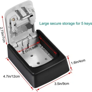 Wall Mounted Key Lock Box