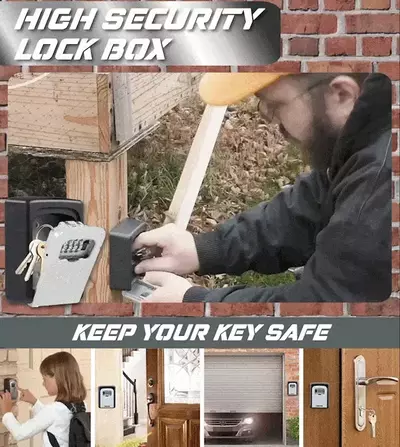 Wall Mounted Key Lock Box