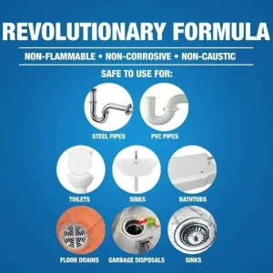 Wild Tornado Powerful Sink & Drain Cleaner High Efficiency Clog Remover