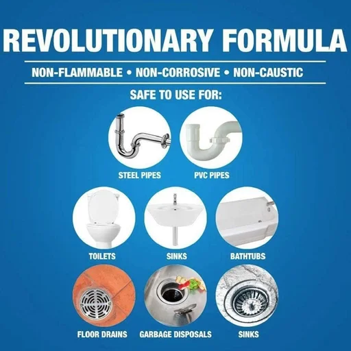 Wild Tornado Powerful Sink & Drain Cleaner High Efficiency Clog Remover