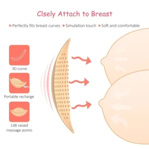 USB Wireless Breast Massager