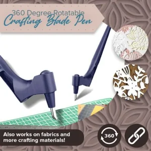 360 Degree Rotatable Crafting Blade Pen