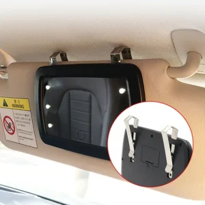 Car Sun Visor Mirror with LED Lights