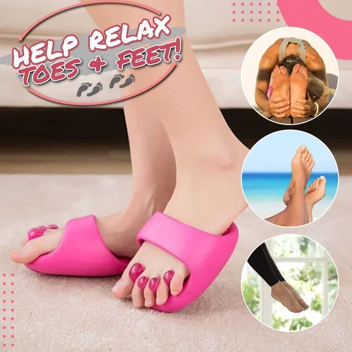Contour Enhancing Half Palm Massage Slippers