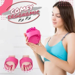 Contour Enhancing Half Palm Massage Slippers