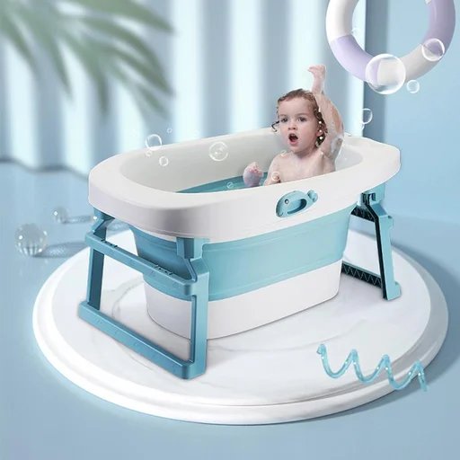 Foldable Baby Bath Tub Space Saver