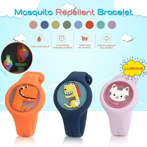 Kids Dazzling Mosquito Repellent Watch