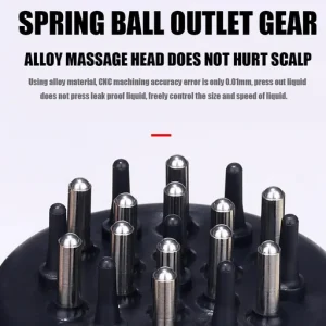 Massage with Hair Essential Oil Hair Comb