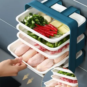 Multi-Layer Drawer-Type Dishes