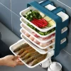 Multi-Layer Drawer-Type Dishes