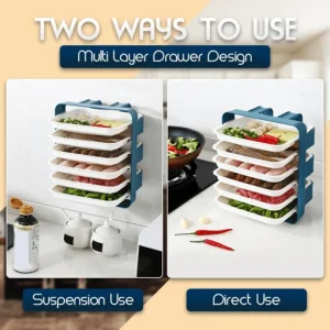 Multi-Layer Drawer-Type Dishes