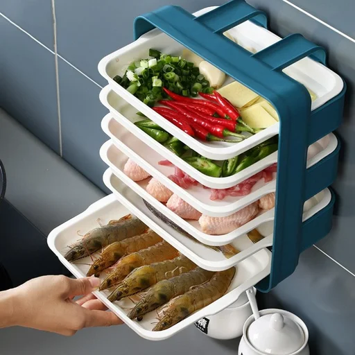 Multi-Layer Drawer-Type Dishes