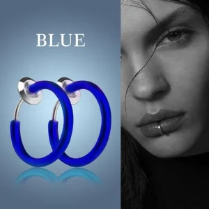 Non-Piercing Septum Retractable Earrings Hoop