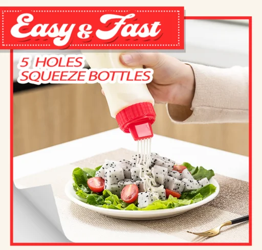 Porous Salad Dressing Bottle