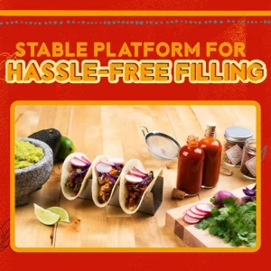 Stainless Steel Taco Holder Stand
