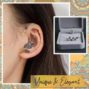 Vintage Stainless Steel Wedding Ear Cuff Earrings