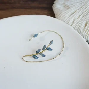 Vintage Wedding Stainless Steel Ear Cuff Earrings