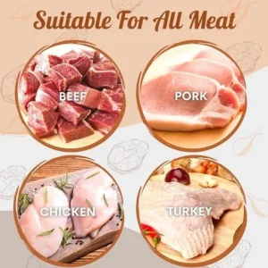 Quick Pin Press Meat Tenderizer