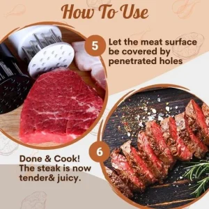 Quick Pin Press Meat Tenderizer