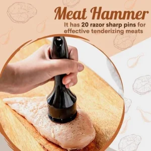 Quick Pin Press Meat Tenderizer