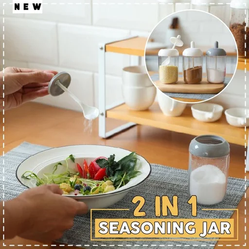 2 in 1 Sauce Seasoning Jar