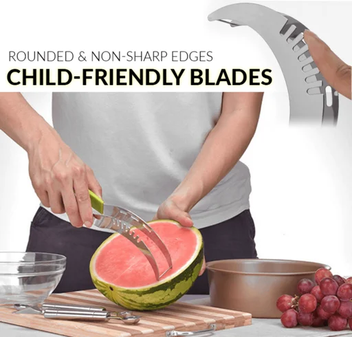 3 in 1 Watermelon Slicer Cutter Knife – Bravo Goods