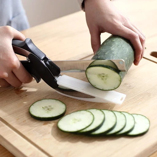  Clever Cutter 2-in-1 Knife & Cutting Board- The