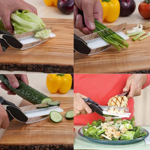 Primelife 2 in 1 Clever Cutter Vegetables & Fruit Cutter (Clever Cutter)