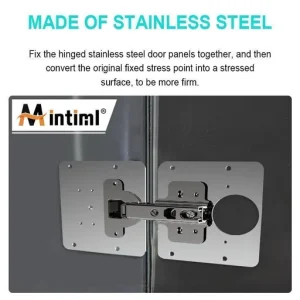 Mintiml Cabinet Door Hinge Repair Plate