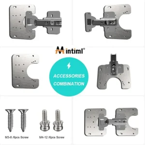 Mintiml Cabinet Door Hinge Repair Plate