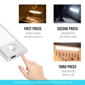 Rechargeable Dimmable Motion Sensor Closet Light