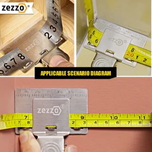Zezzo Measuring Tape Clip