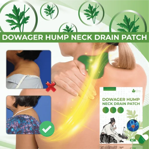 Dowager Hump Neck Drain Patch
