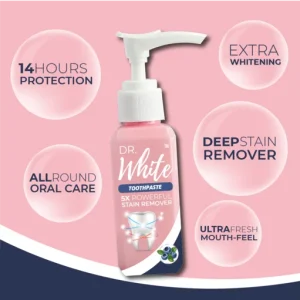 Dr. White Stain Removal Toothpaste Teeth Whitening