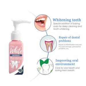 Dr. White Stain Removal Toothpaste Teeth Whitening