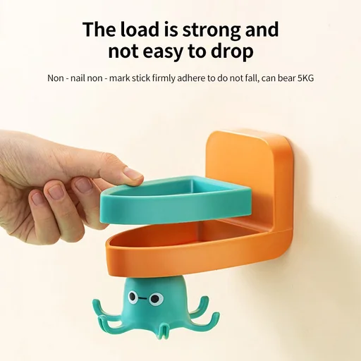 Drill-Free Octopus Hook Organizer