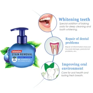 Intensive Stain Removal Whitening Toothpaste