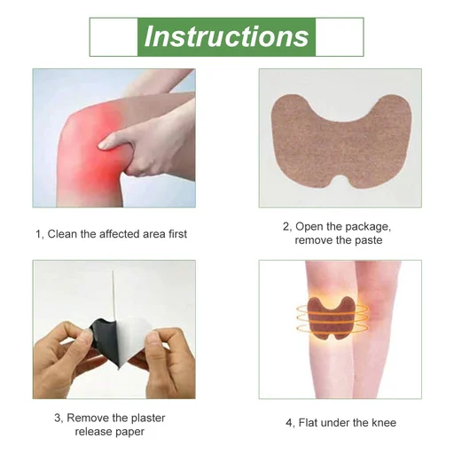 Knee Pain Relief Moxibustion Patch