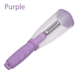 Multifunctional Storage Type Peeling Knife with Storage Tube Peeler
