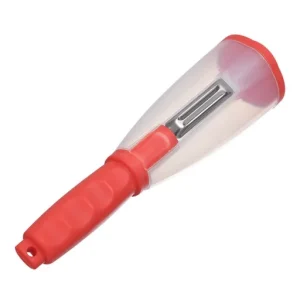 Multifunctional Storage Type Peeling Knife with Storage Tube Peeler