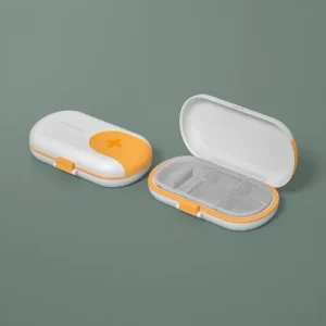 Portable Travel Pill Case Pill Cutter Organizer