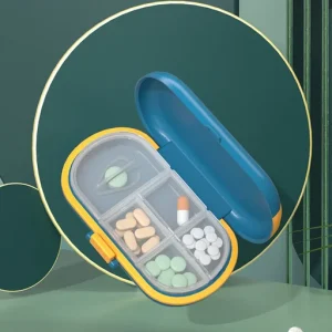 Portable Travel Pill Case Pill Cutter Organizer