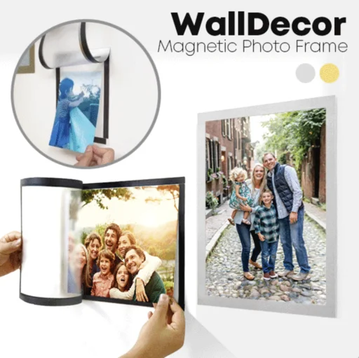 Wall Decor Magnetic Photo Frame