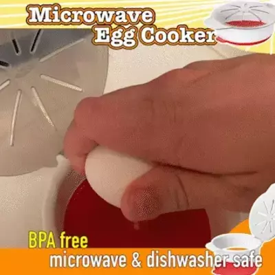 Microwave Oven Egg Cooker