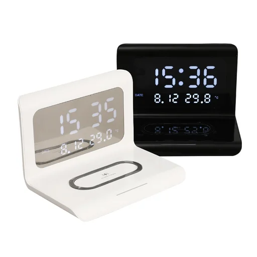 Multifunctional Wireless Charging Alarm Clock