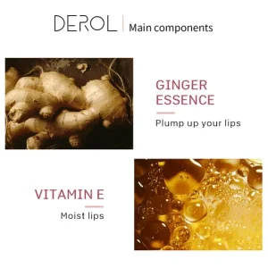 Natural Lip Plumper, Plant Extracts Plumping Lip Serum, Lip Enhancer, Lip Plumping Balm