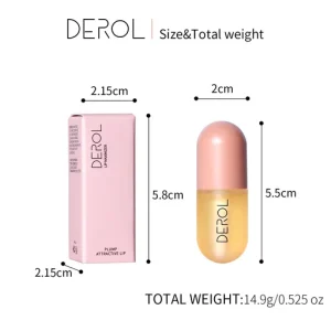 Natural Lip Plumper, Plant Extracts Plumping Lip Serum, Lip Enhancer, Lip Plumping Balm